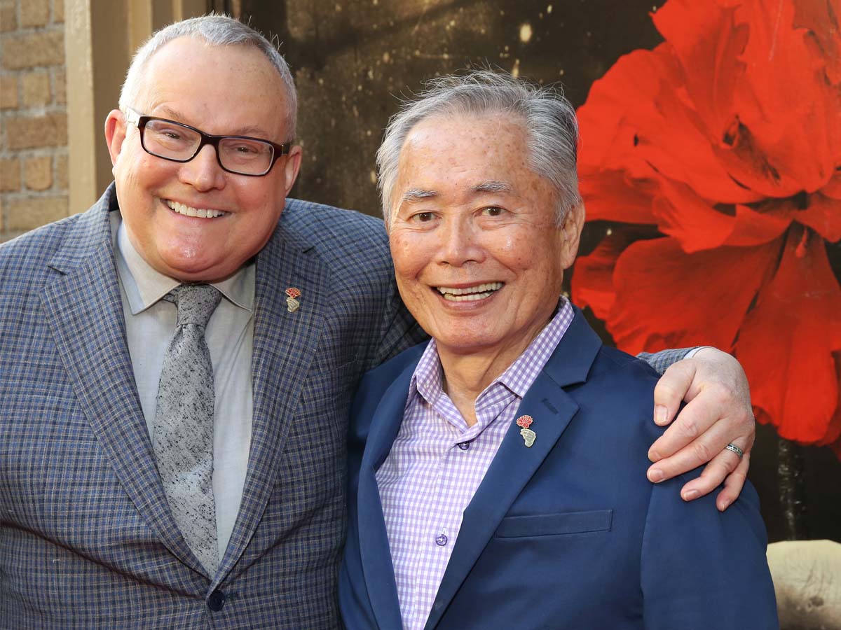 George Takei and Brad Altman