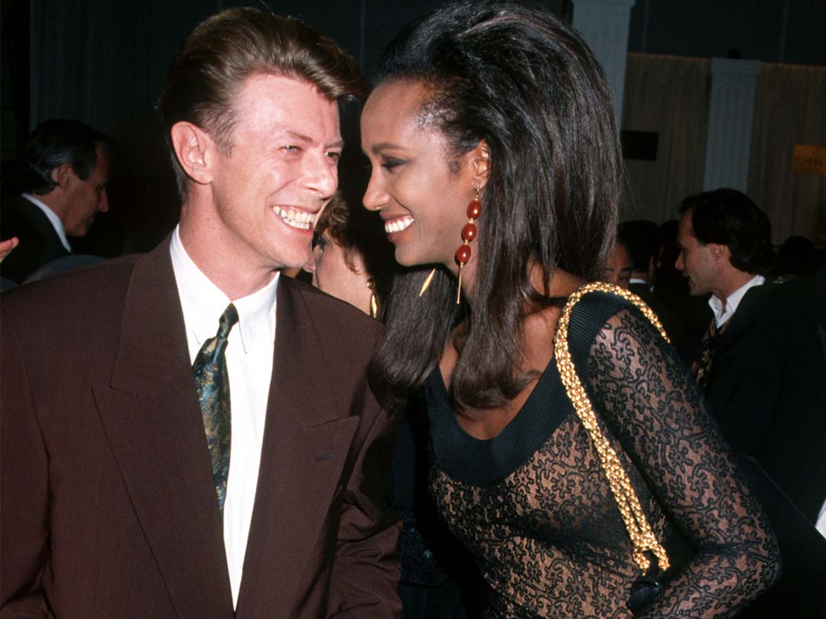 David Bowie and Iman