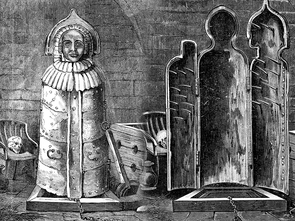 Iron maidens weren’t a torture device and probably didn’t exist.