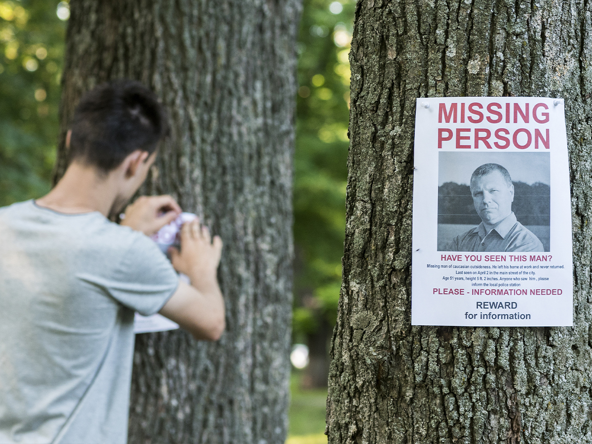 You don’t have to wait 24 hours to file a missing person’s report.