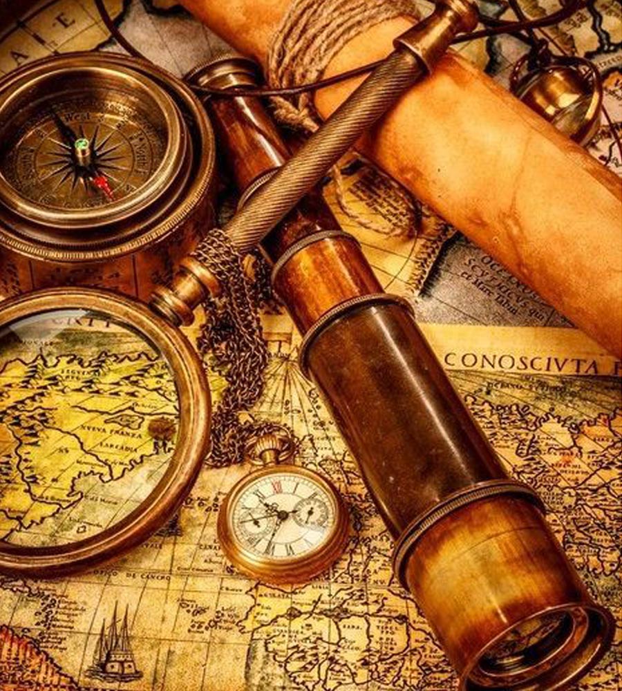 For pirates, maps were more important than treasure.