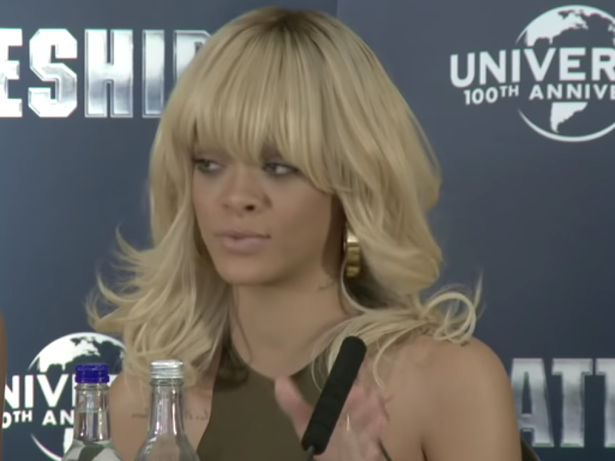 When Rihanna Was Asked a Personal Question During a Movie Promotion