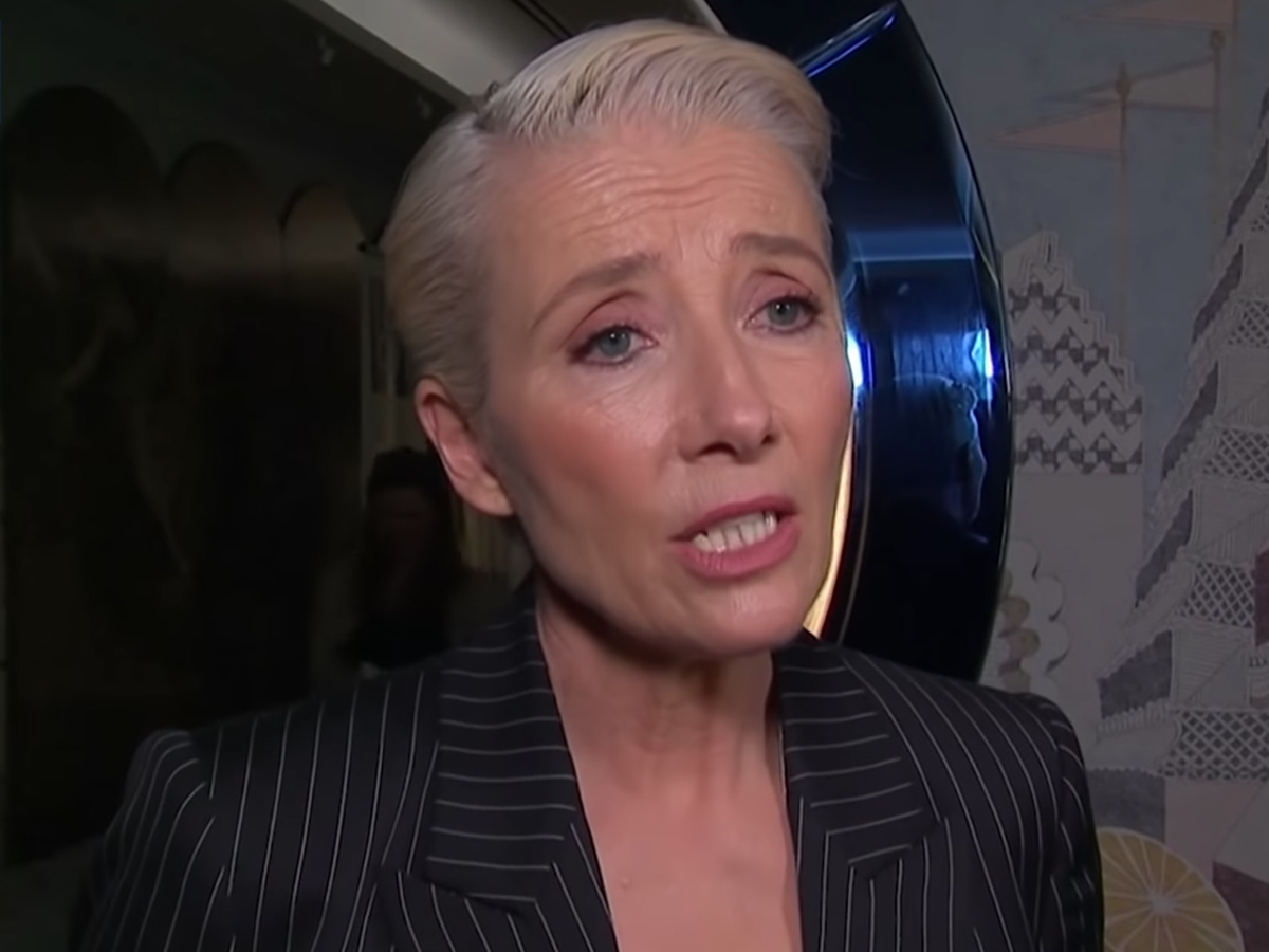 When Emma Thompson Was Tired of Talking About the Royal Wedding
