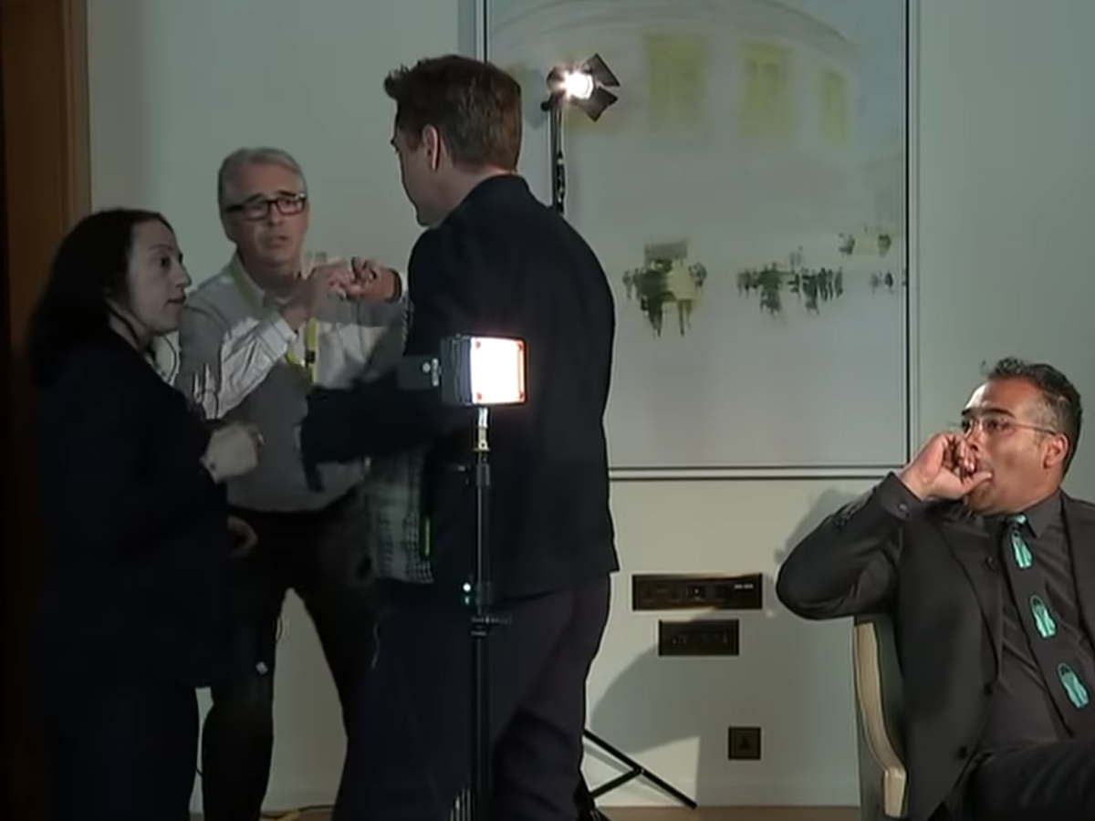 When Robert Downy Jr. Walked Away From Deeply Personal Questions