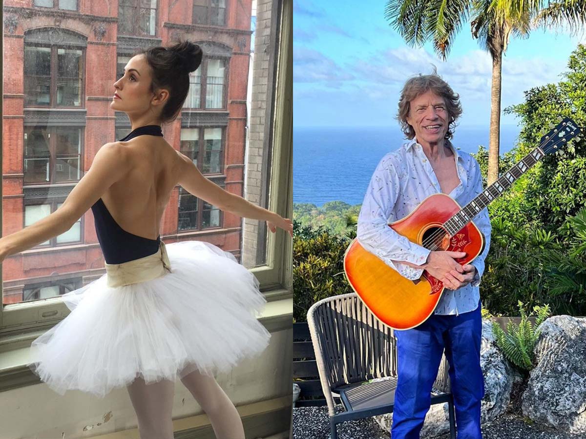 Mick Jagger & Melanie Hamrick