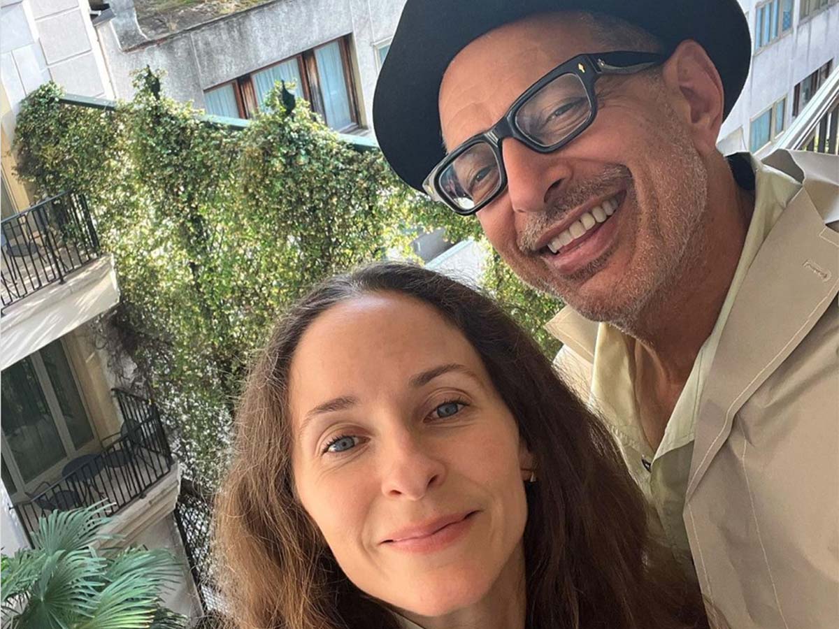 Jeff Goldblum & Emilie Livingston