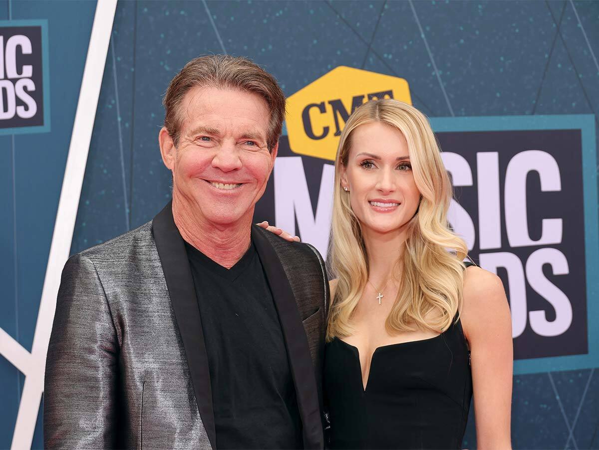 Dennis Quaid & Laura Savoie