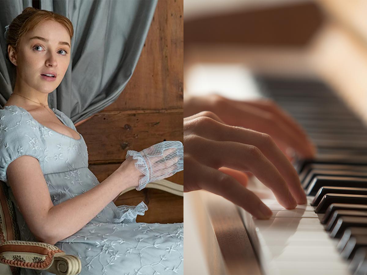 Phoebe Dynevor Took Piano Lessons