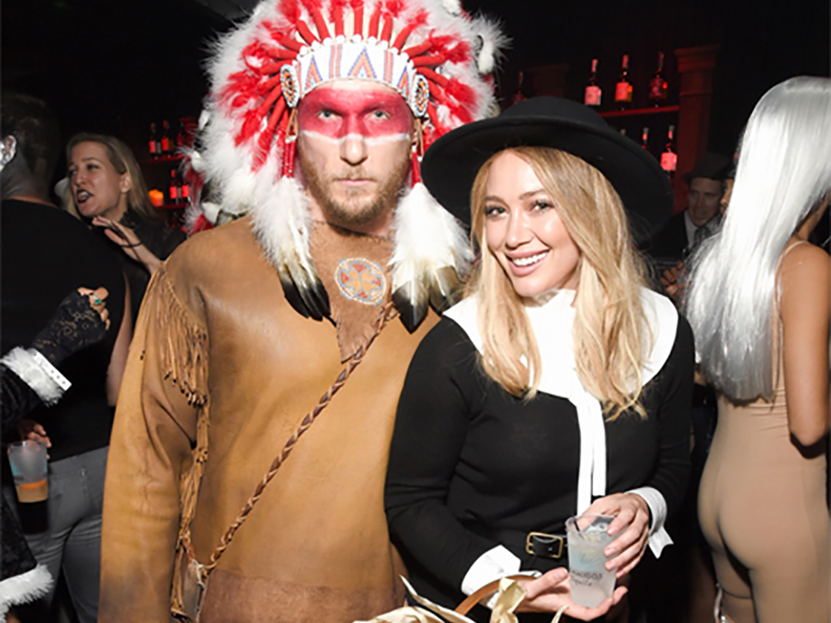 13. Hillary Duff and Jason Walsh - Native Americans