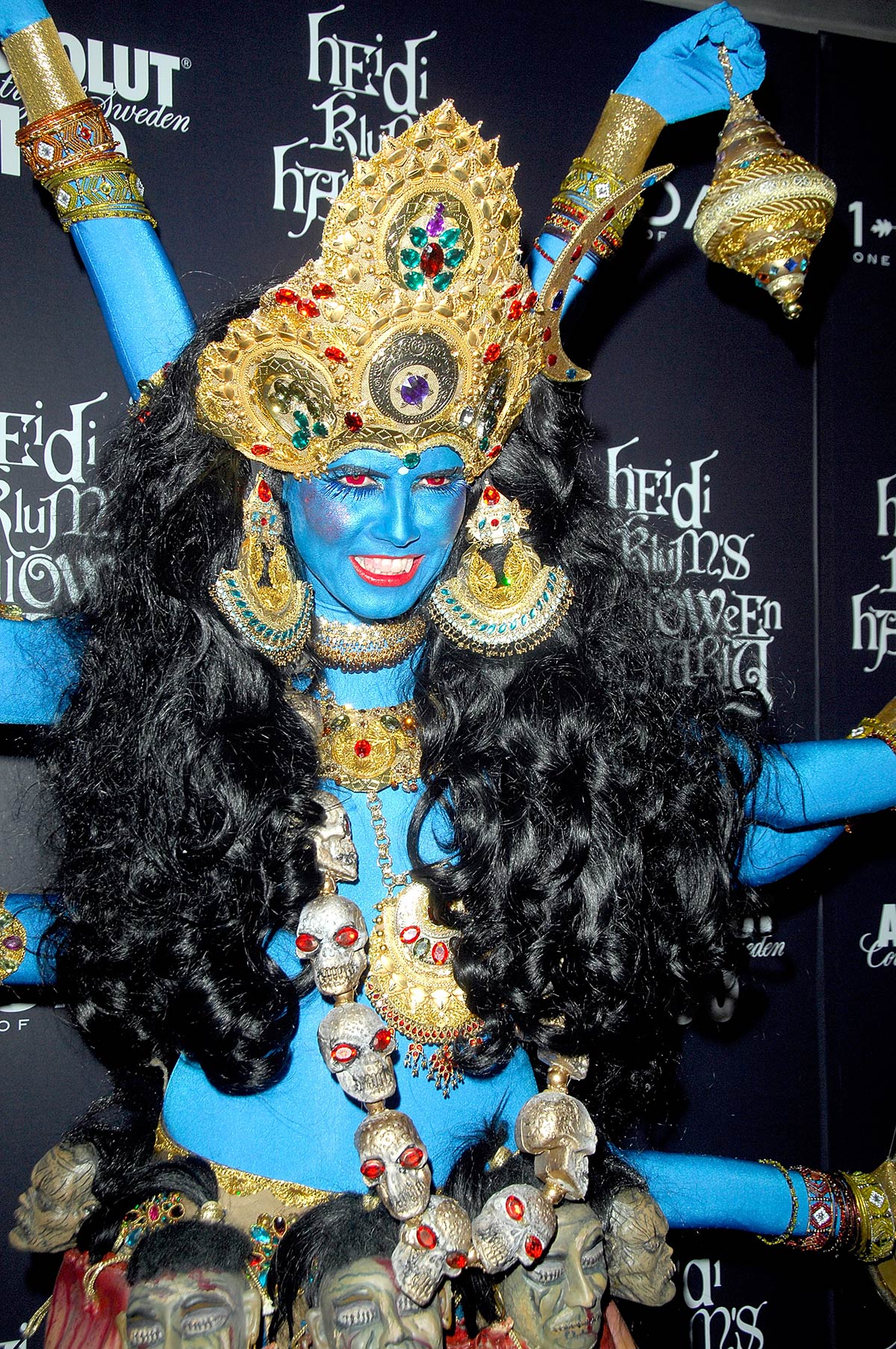 9. Heidi Klum – Goddess Kali