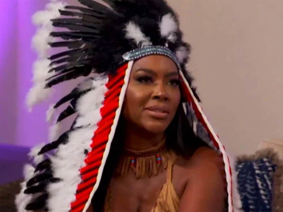 17. Kenya Moore - Native American "Warrior Princess"