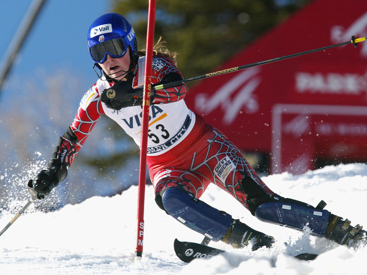 Then: Lindsey Vonn