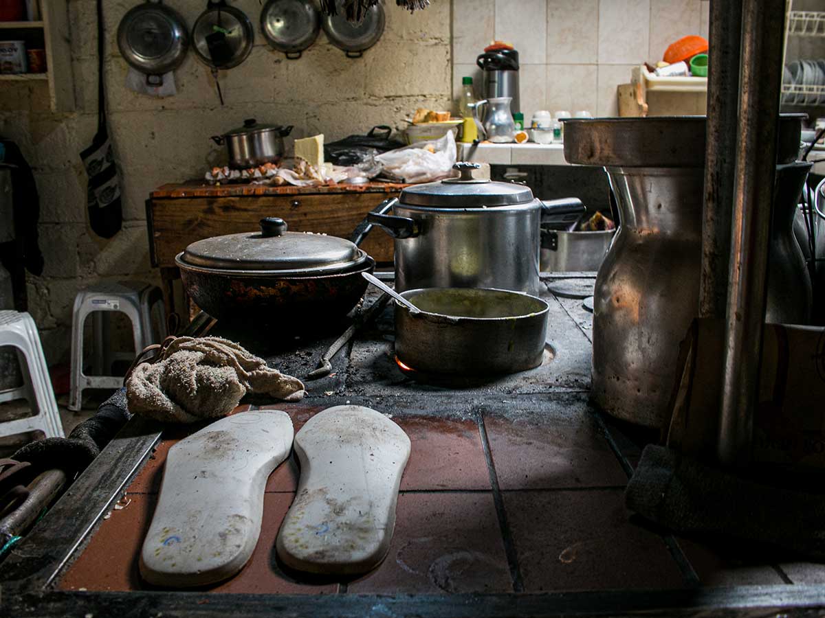 An Entire Kitchen