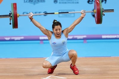 weightlifting olympian