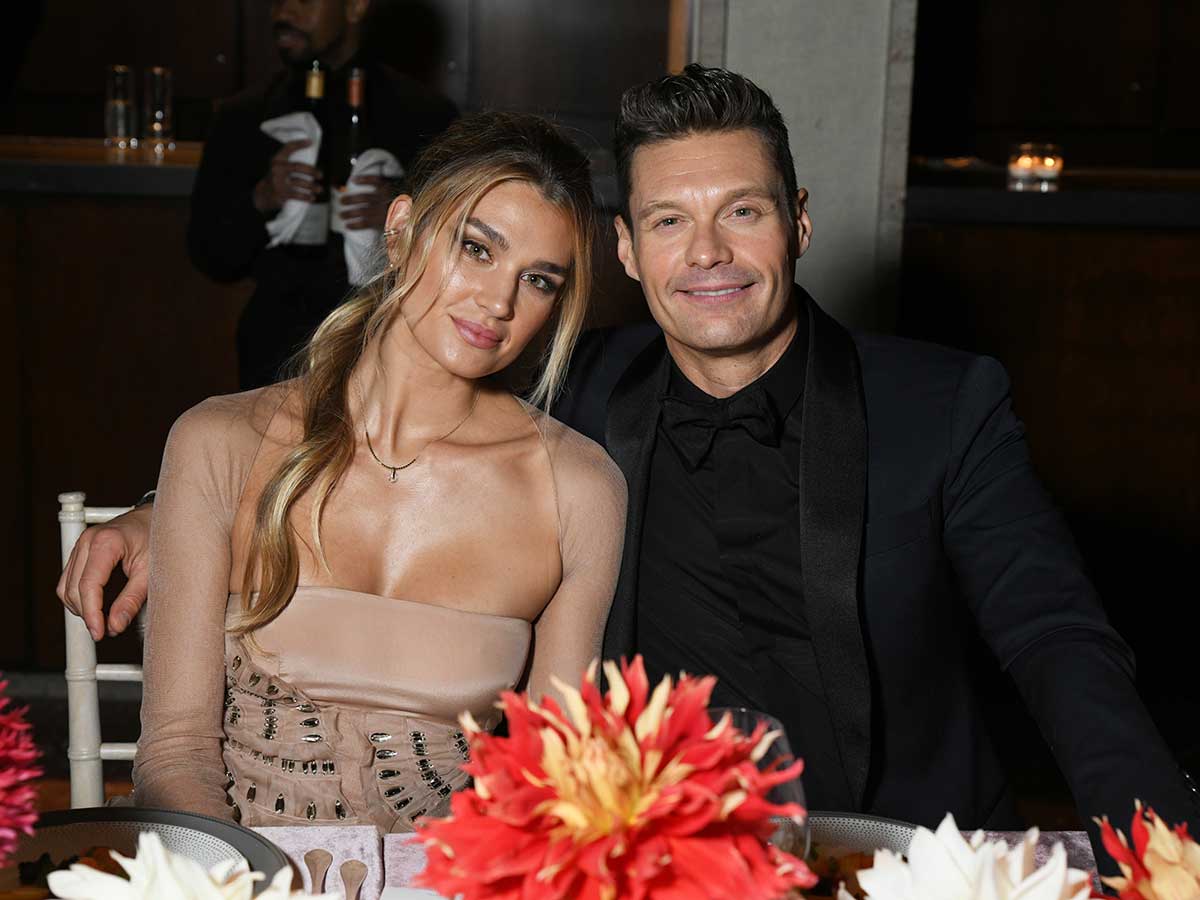 Ryan Seacrest & Shayna Taylor