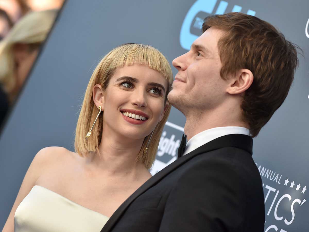 Evan Peters & Emma Roberts