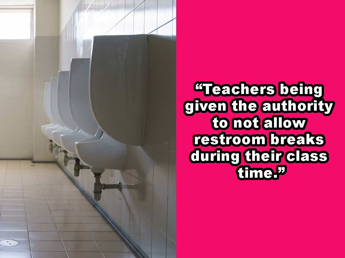 Bathroom Between Classes