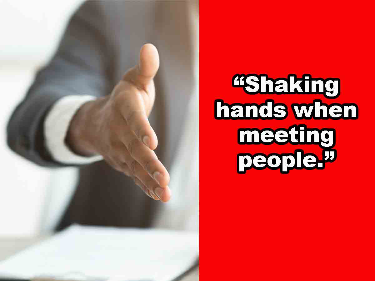 Shaking Hands