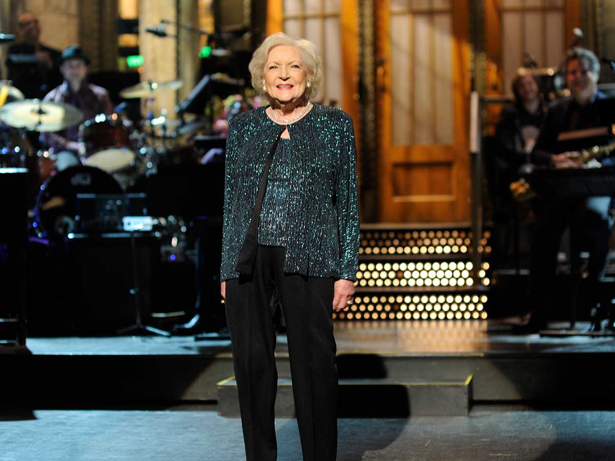 She became the oldest SNL host in 2010.