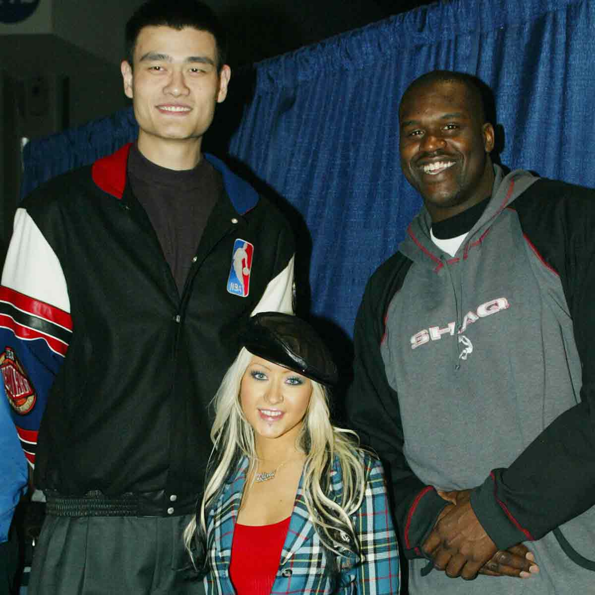 Yao Ming & Shaq vs. Christina Aguilera