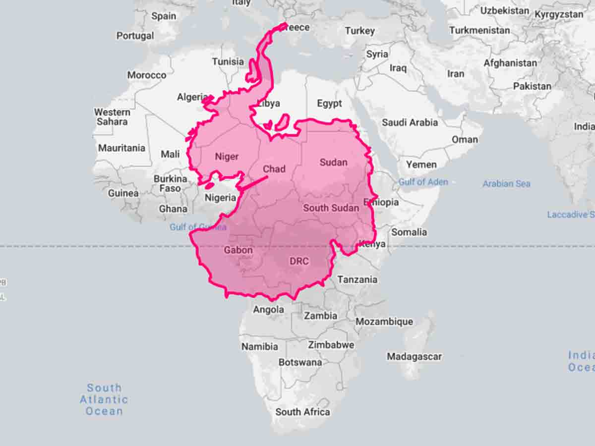 Antarctica vs. Africa