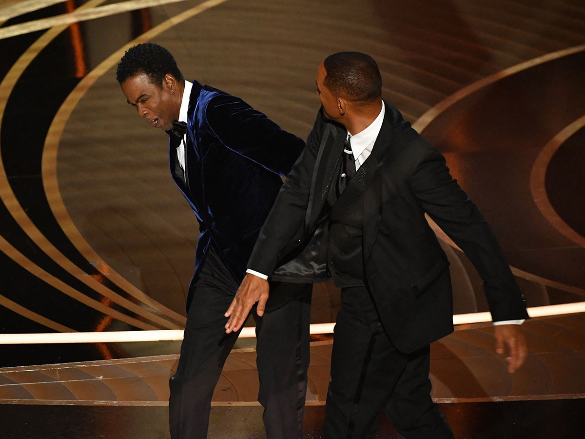 1. Will Smith Swinging On Chris Rock at 2022 Academy Awards