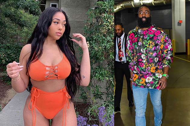 Jordyn Woods and James Harden