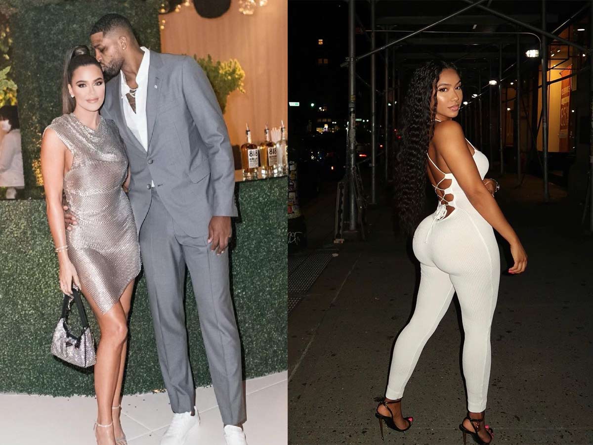 Khloe Kardashian, Triston Thompson, and Lani Blair