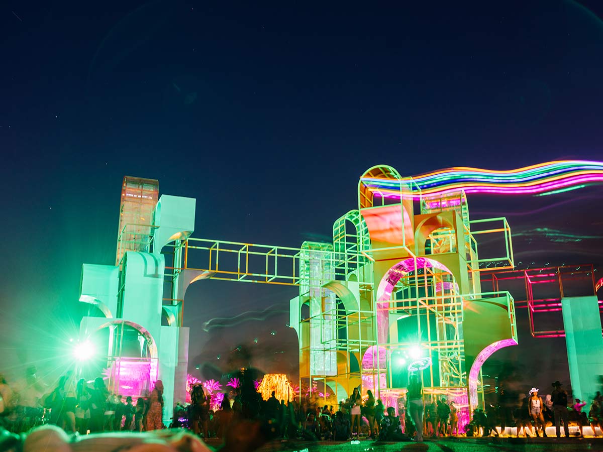 Bright Lights at Night
