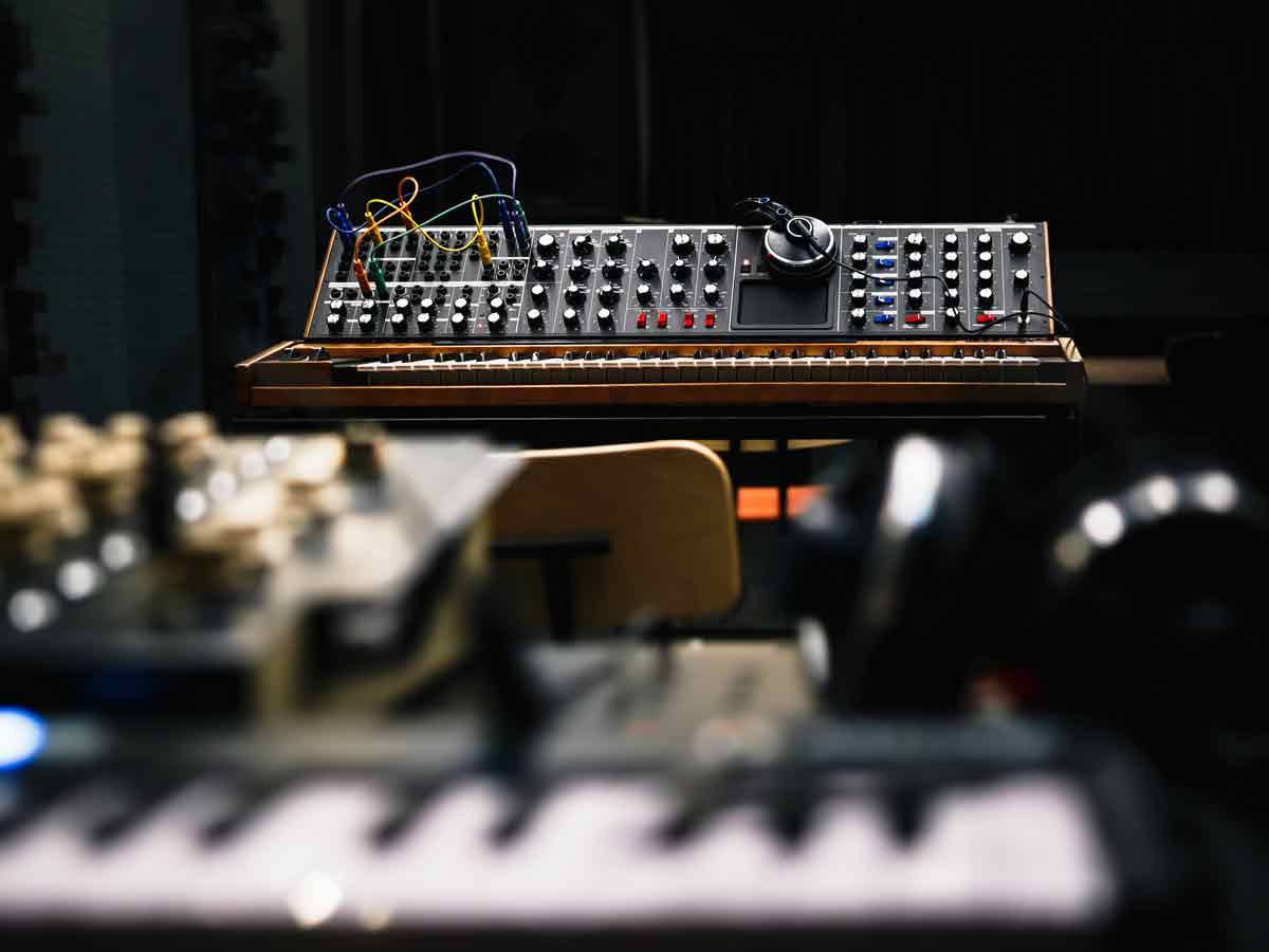 The Music Was Composed by a Synth Band