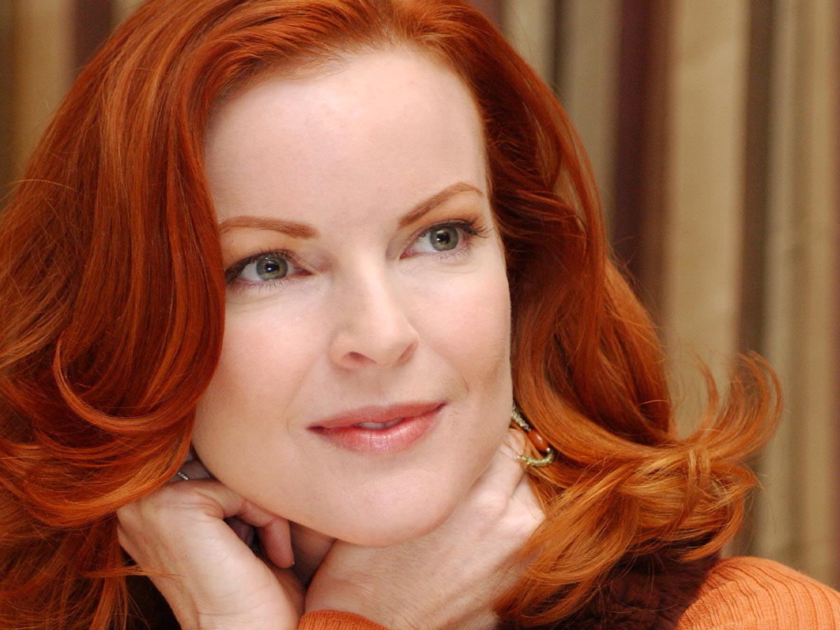 The show had to work around Marcia Cross's pregnancy.