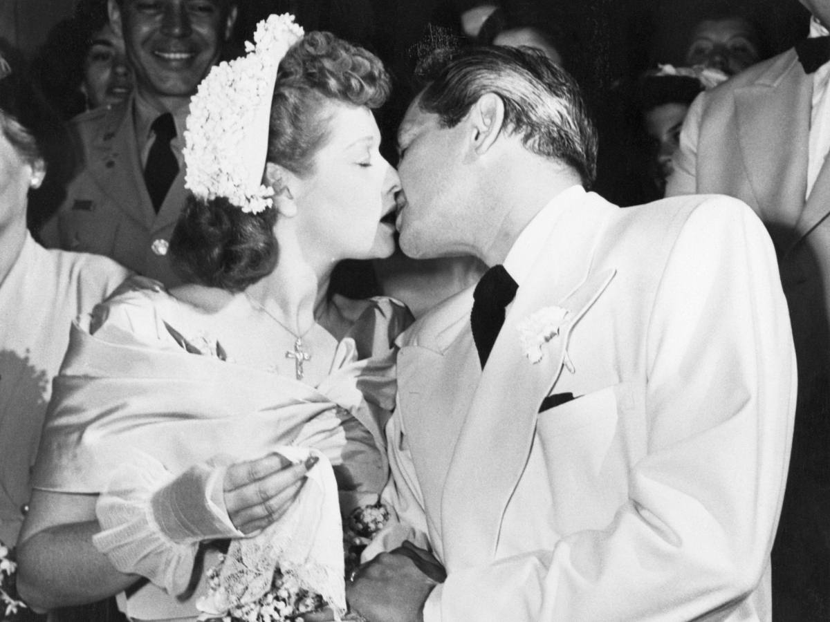 Lucille Ball and Desi Arnaz