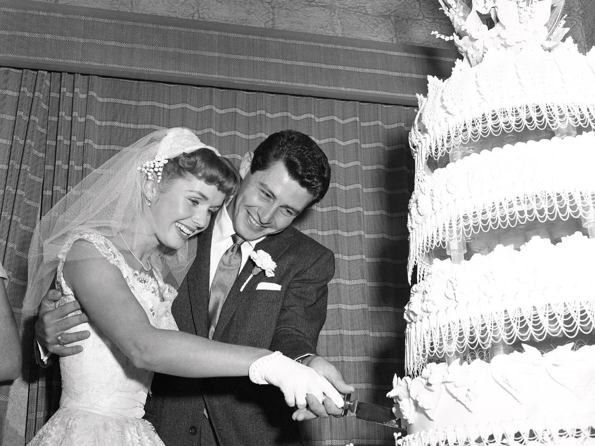 Debbie Reynolds and Eddie Fisher