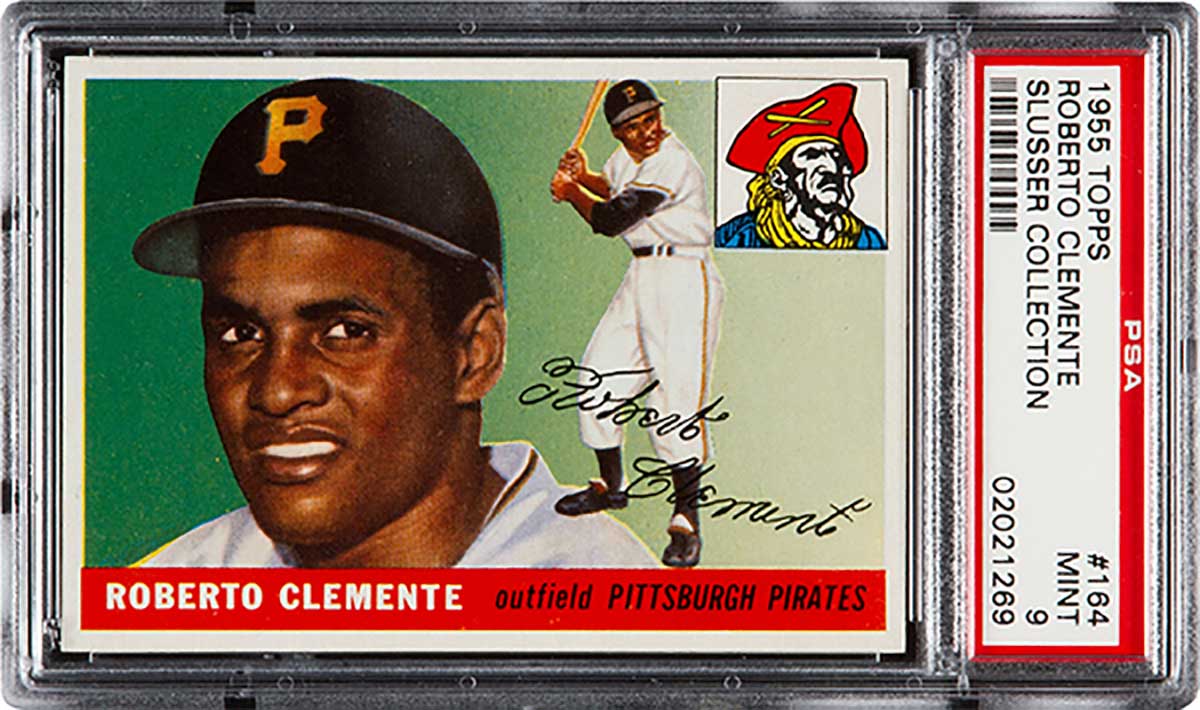 Roberto Clemente Topps #164 Baseball Card 1955)