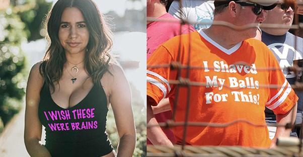 The Most Hilarious Things Spotted on T-Shirts main image