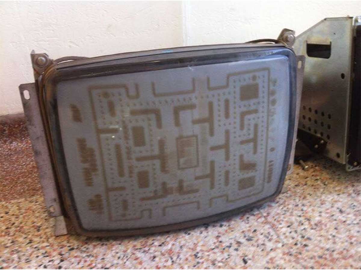 Burned by Ms. Pac-Man