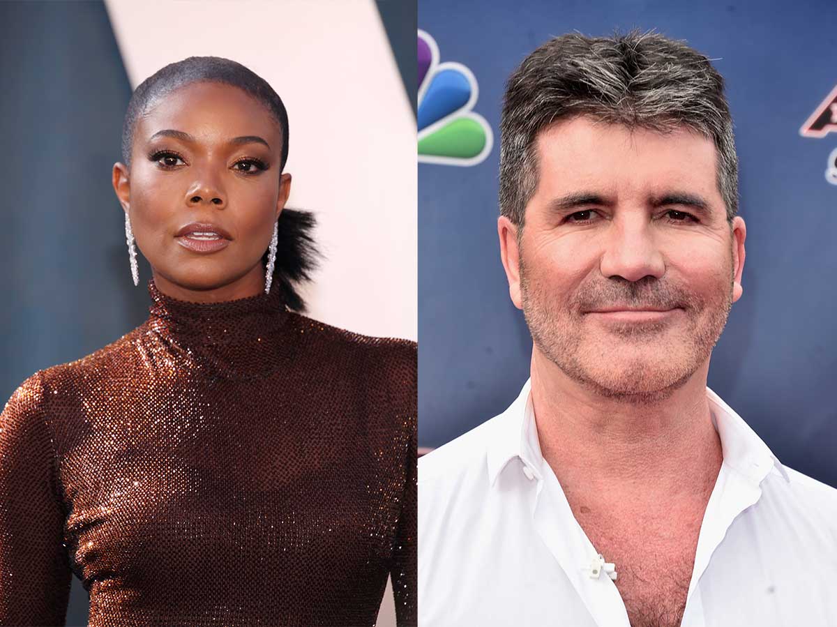 Gabrielle Union & Simon Cowell