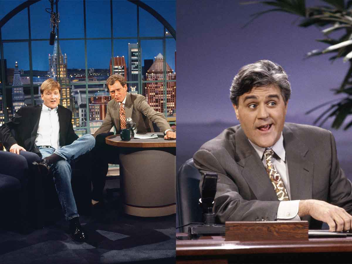 Jay Leno vs. David Letterman & Conan O’Brien