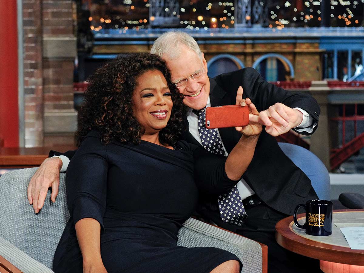 David Letterman & Oprah
