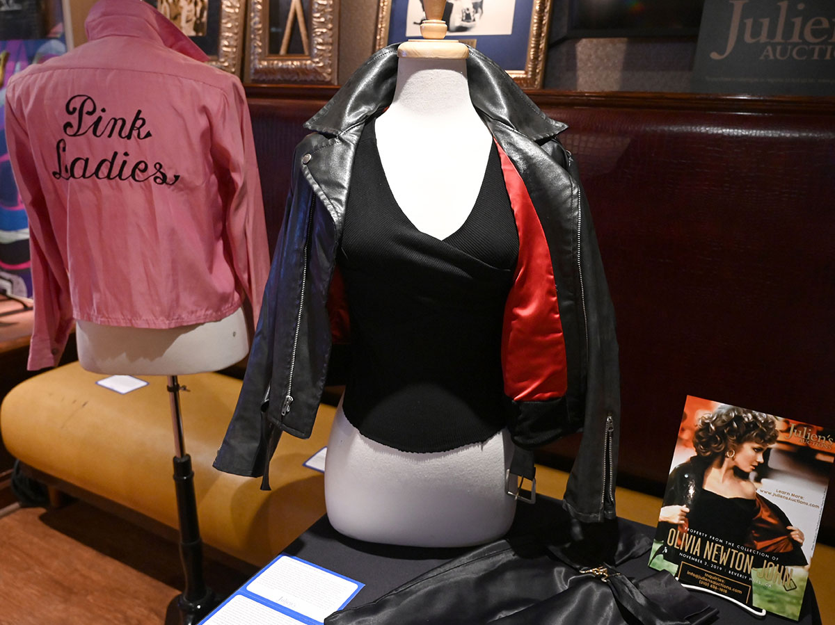 Olivia Newton-John Auctioned Off the Leather Jacket and Pants