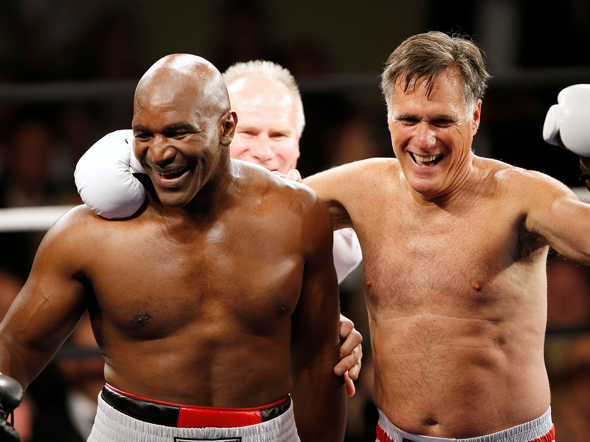 Mitt Romney vs. Evander Holyfield