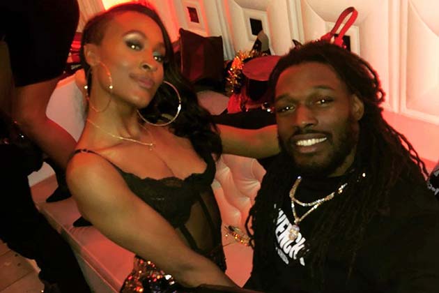 Jadeveon Clowney y Najah Ré