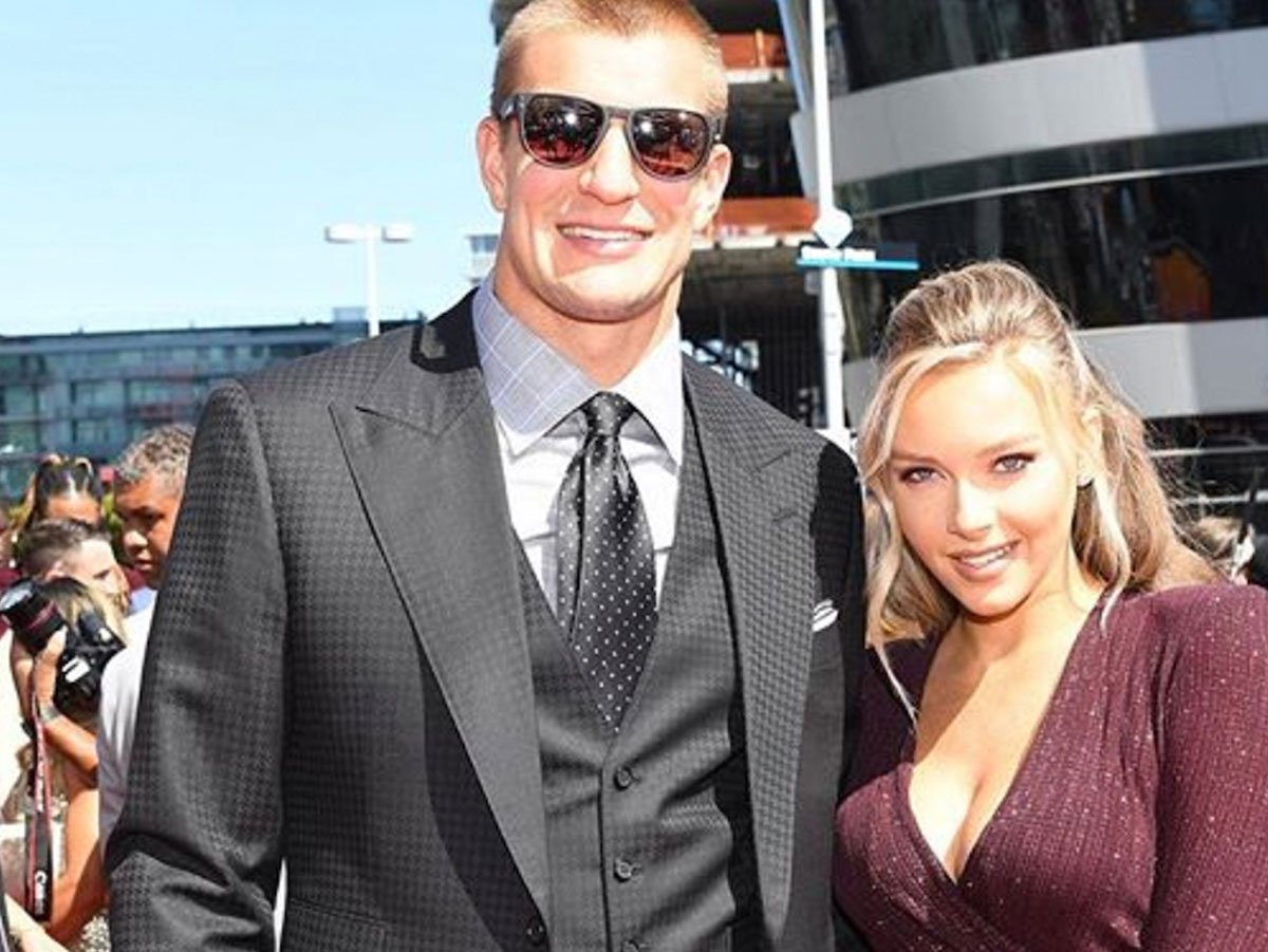 Rob Gronkowski y Camille Kostek