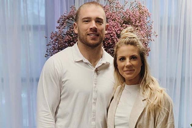 Zach Ertz y Julie Ertz