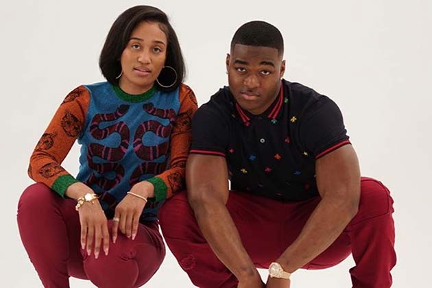 Amari Cooper y Destiny Jones