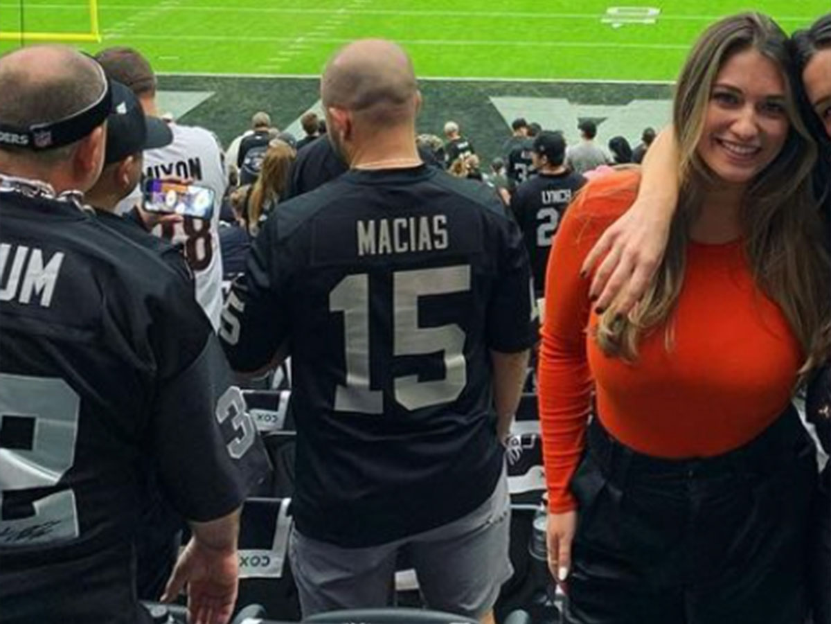 Joe Burrow y Olivia Holzmacher