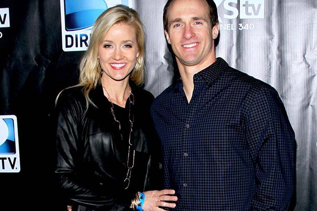 Drew Brees y Brittany Brees