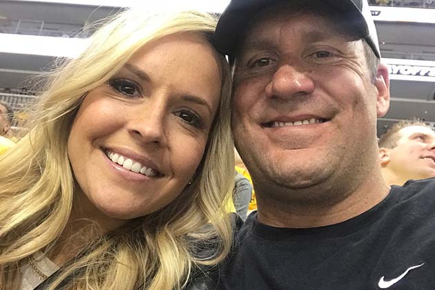 Ben Roethlisberger y Ashley Harlan