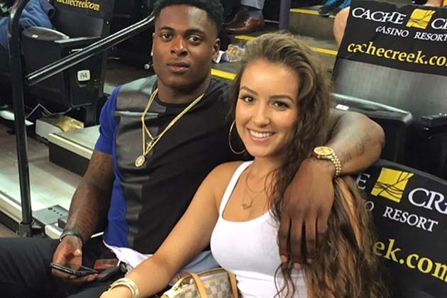 Davante Adams y Devanne Villarreal Adams