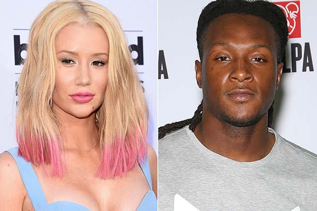 Deandre Hopkins y Iggy Azalea